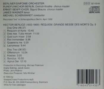 2CD Hector Berlioz: Requiem, Grande Messe Des Morts Op 5