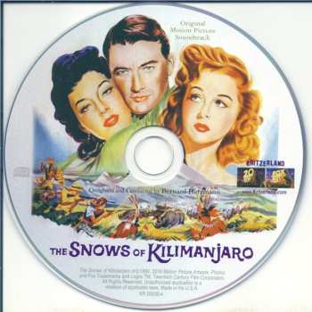 CD Bernard Herrmann: The Snows Of Kilimanjaro (Original Motion Picture Soundtrack) LTD