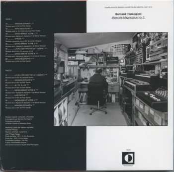 LP Bernard Parmegiani: Mémoire Magnétique, Vol. 3 (1967-1971) LTD