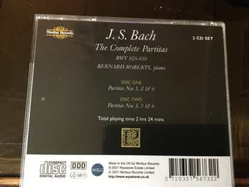 2CD Bernard Roberts: J. S. Bach  The Complete Partitas BWV 825-830