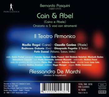 CD Alessandro De Marchi: Cain E Abel (Oratorio)