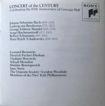 2CD/Zestaw pudełkowy Dietrich Fischer-Dieskau: Concert Of The Century