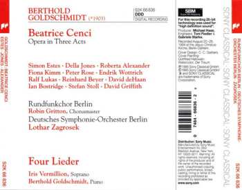 CD Della Jones: Beatrice Cenci