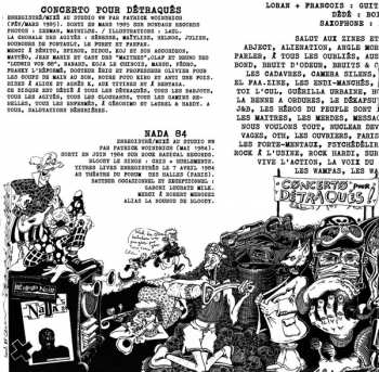 CD Bérurier Noir: Concerto Pour Détraqués