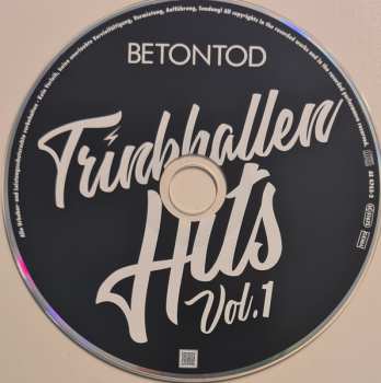 CD Betontod: Trinkhallen Hits Vol.1