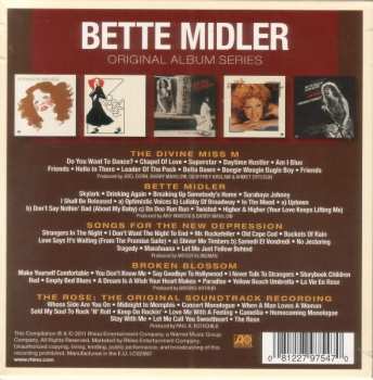5CD/Zestaw pudełkowy Bette Midler: Original Album Series