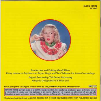 2CD Betty Hutton: The Blonde Bombshell In Hollywood