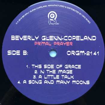 LP Beverly Glenn-Copeland: Primal Prayer
