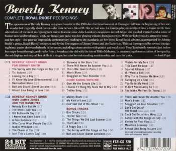 2CD Beverly Kenney: Complete Royal Roost Recordings 