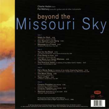 2LP Charlie Haden: Beyond The Missouri Sky (Short Stories) 