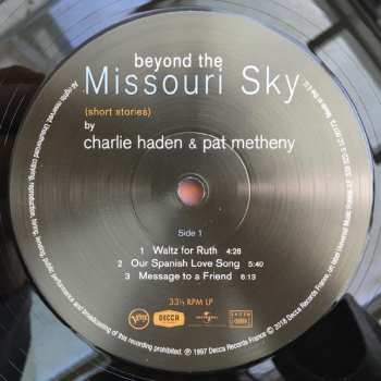 2LP Charlie Haden: Beyond The Missouri Sky (Short Stories) 