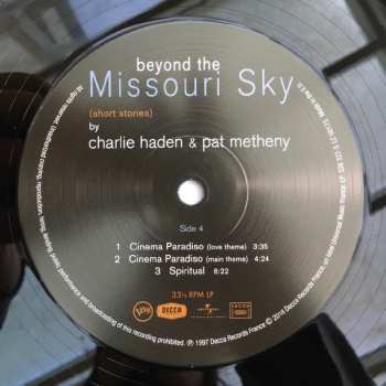 2LP Charlie Haden: Beyond The Missouri Sky (Short Stories) 