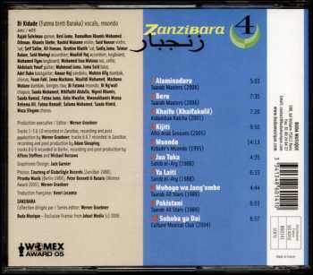 CD Bi Kidude: زنجبار = Zanzibara 4. Bi Kidude: The Diva Of Zanzibari Music