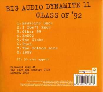 CD Big Audio Dynamite II: Class Of '92