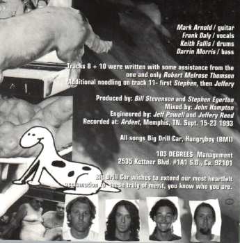 CD Big Drill Car: No Worse For The Wear