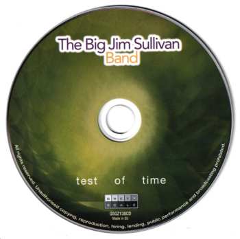 CD Big Jim Sullivan Band: Test Of Time