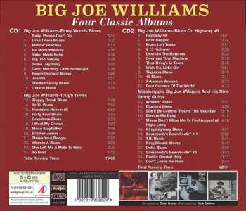 2CD Big Joe Williams: Four Classic Albums