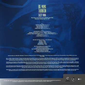 LP Big Mama Thornton: Sassy Mama: Live At The Rising Sun Celebrity Jazz Club