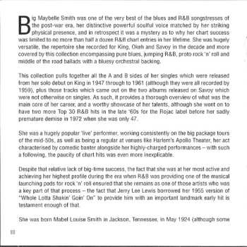 2CD Big Maybelle: The Complete King, Okeh & Savoy Releases - 1947-61