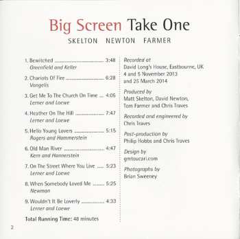 CD Big Screen: Take One