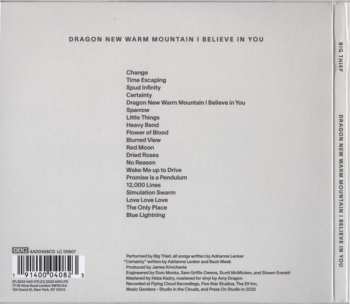 CD Big Thief: Dragon New Warm Mountain I Believe In You