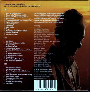 3CD/Zestaw pudełkowy Bill Bruford: The Best Of Bill Bruford - The Winterfold & Summerfold Years