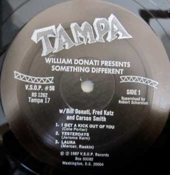 LP Fred Katz: William Donati Presents Something Different