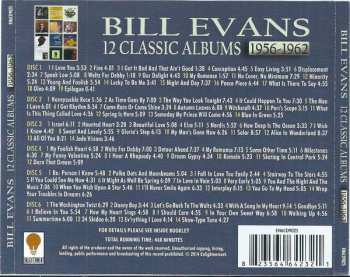 6CD/Zestaw pudełkowy Bill Evans: 12 Classic Albums 1956-1962