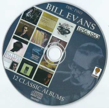 6CD/Zestaw pudełkowy Bill Evans: 12 Classic Albums 1956-1962