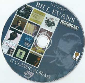 6CD/Zestaw pudełkowy Bill Evans: 12 Classic Albums 1956-1962