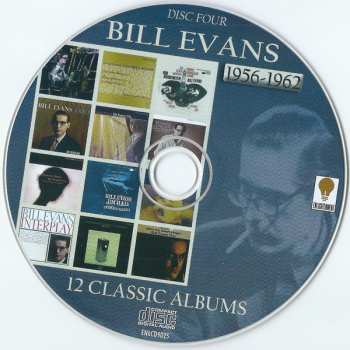 6CD/Zestaw pudełkowy Bill Evans: 12 Classic Albums 1956-1962