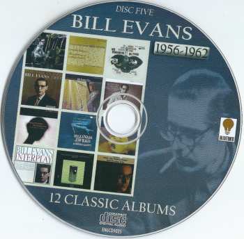 6CD/Zestaw pudełkowy Bill Evans: 12 Classic Albums 1956-1962