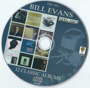 6CD/Zestaw pudełkowy Bill Evans: 12 Classic Albums 1956-1962