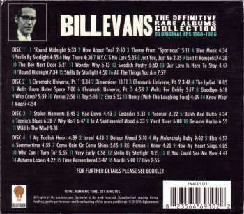 4CD/Zestaw pudełkowy Bill Evans: The Definitive Rare Albums Collection