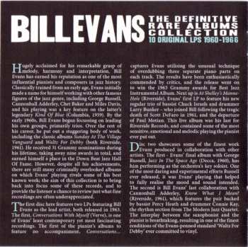 4CD/Zestaw pudełkowy Bill Evans: The Definitive Rare Albums Collection
