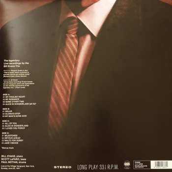 2LP Bill Evans: The Village Vanguard Sessions LTD