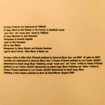 CD Billie Eilish: Dont Smile At Me