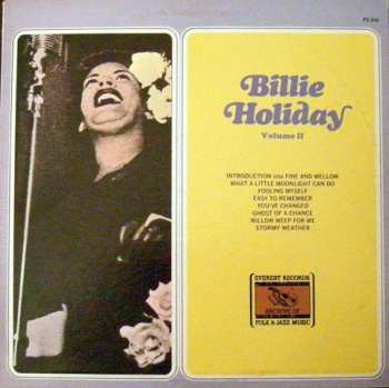 LP Billie Holiday: Billie Holiday Volume II