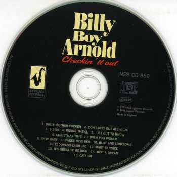 CD Billy Boy Arnold: Checkin' It Out