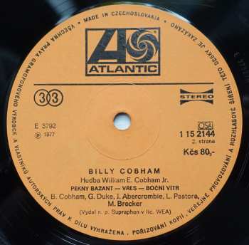 LP Billy Cobham: Crosswinds