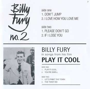 2CD Billy Fury: Three Classic Albums Plus...