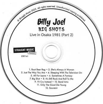 2CD Billy Joel: Big Shots