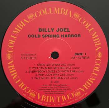 9LP/Zestaw pudełkowy Billy Joel: The Vinyl Collection, Vol. 1