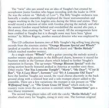 CD Billy Vaughn And His Orchestra: Orange Blossom Special & Wheels / Berlin Melody