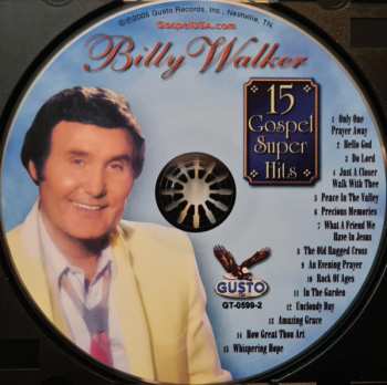CD Billy Walker: 15 Gospel Super Hits