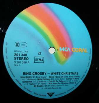 LP Bing Crosby: White Christmas
