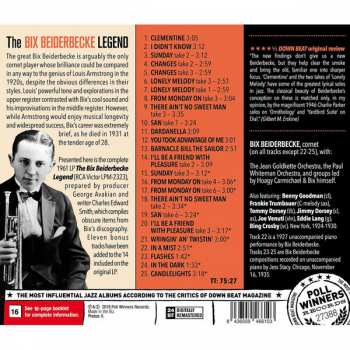 CD Bix Beiderbecke: The Bix Beiderbecke Legend