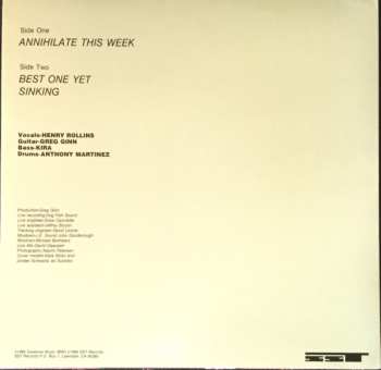 LP Black Flag: Annihilate This Week