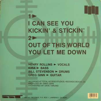 LP Black Flag: I Can See You