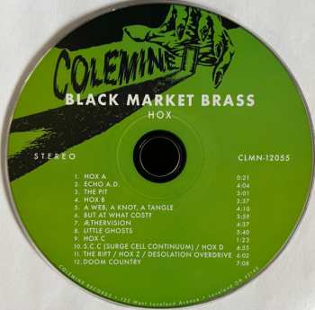 CD Black Market Brass: Hox